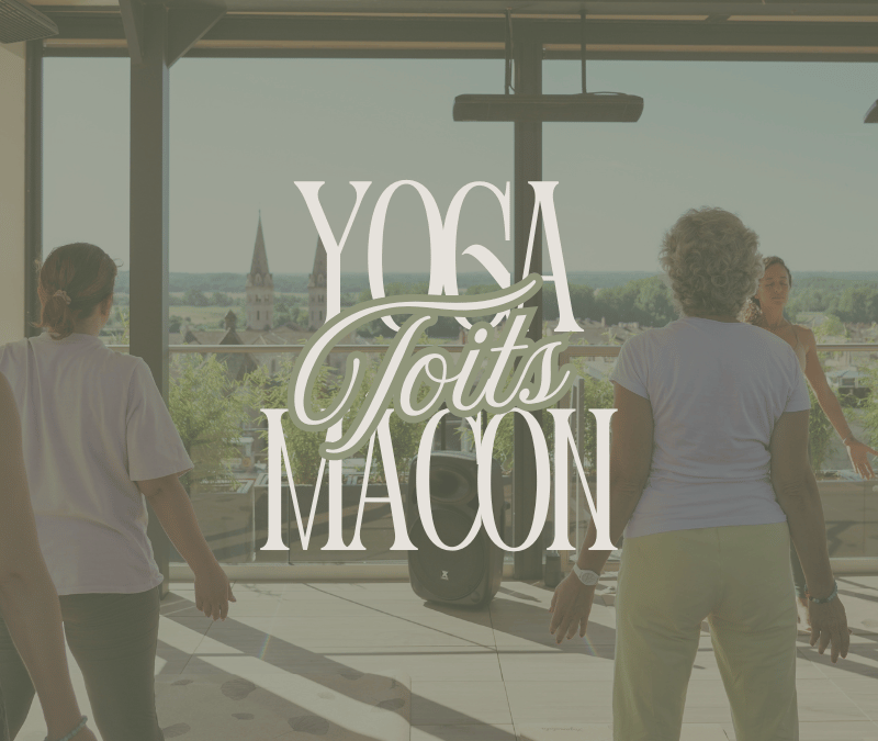 Yoga sur les toits de Mâcon