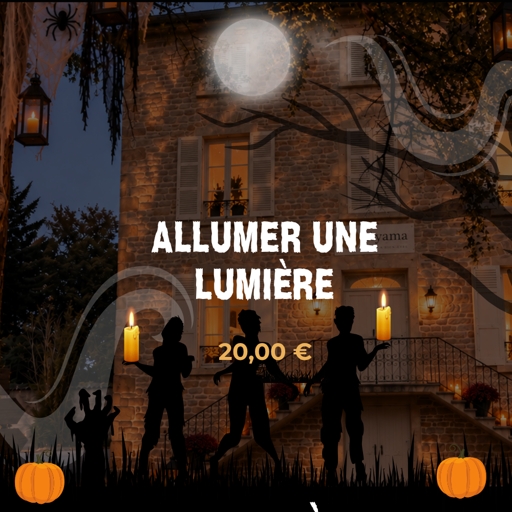 Halloween solidaire — Allumer une lumière